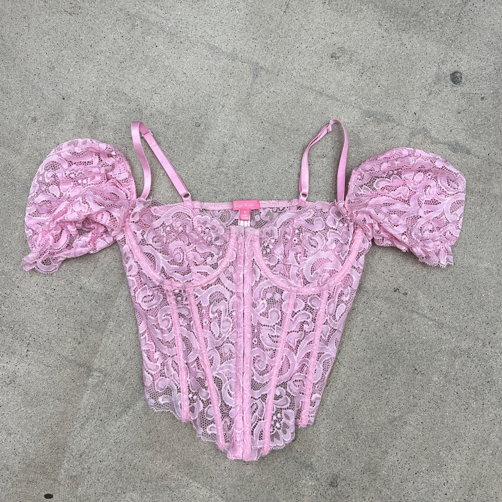 Sugar Thrills lace corset top